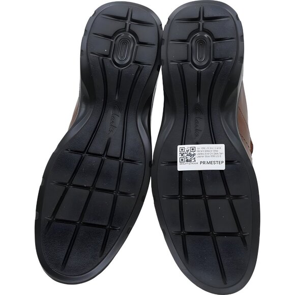 Clarks Gessler Step Slip-On Loafers Dark Tan Leather Men's US 15M - Picture 6 of 6